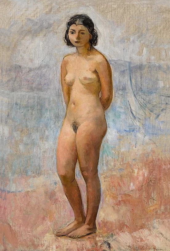 Giovane donna nuda